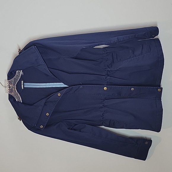 Lands' End hooded drawstring cinch waist jacket - Picture 1 of 6